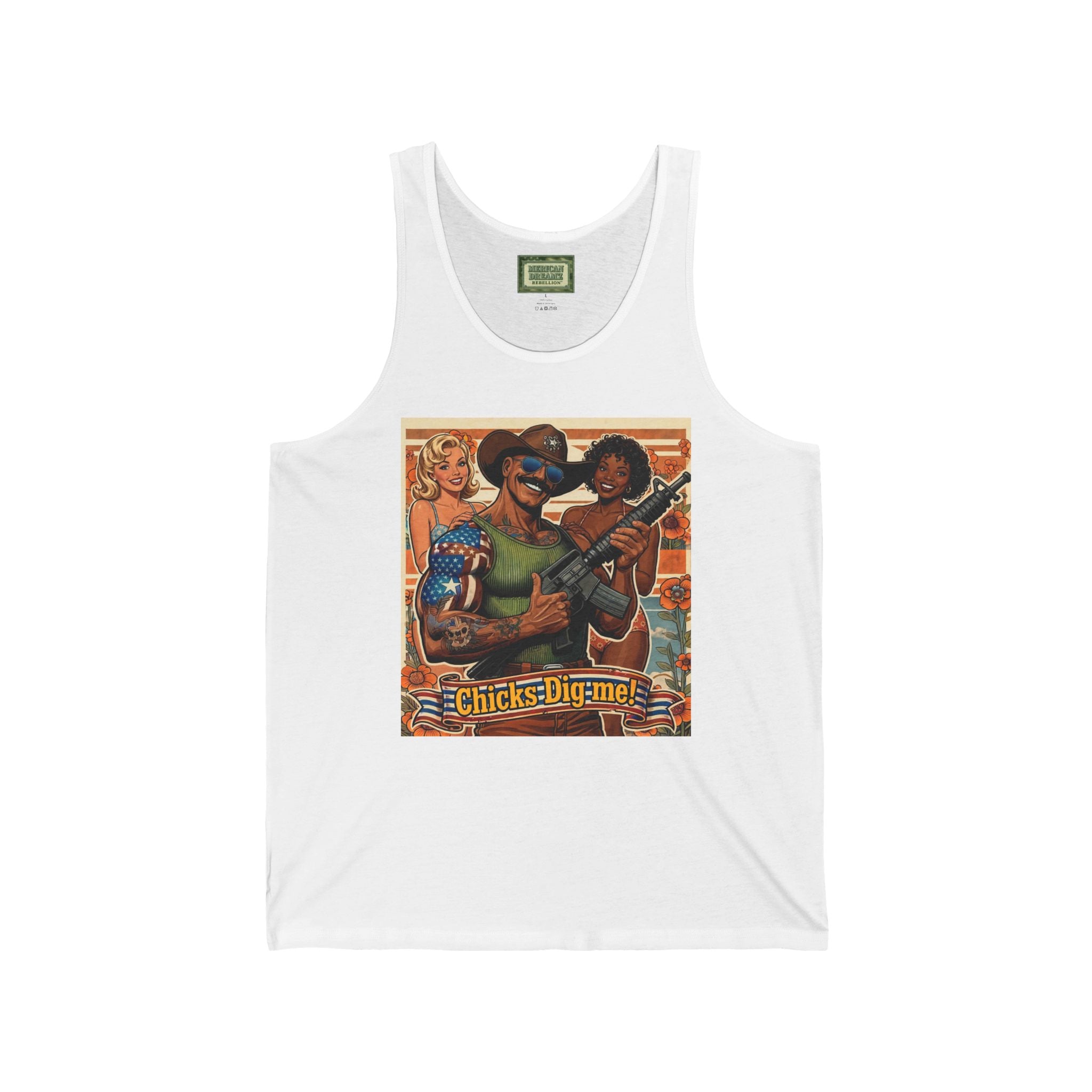 MERICAN UNCLE - Graphic Tank Top - Ladies' Man - 5