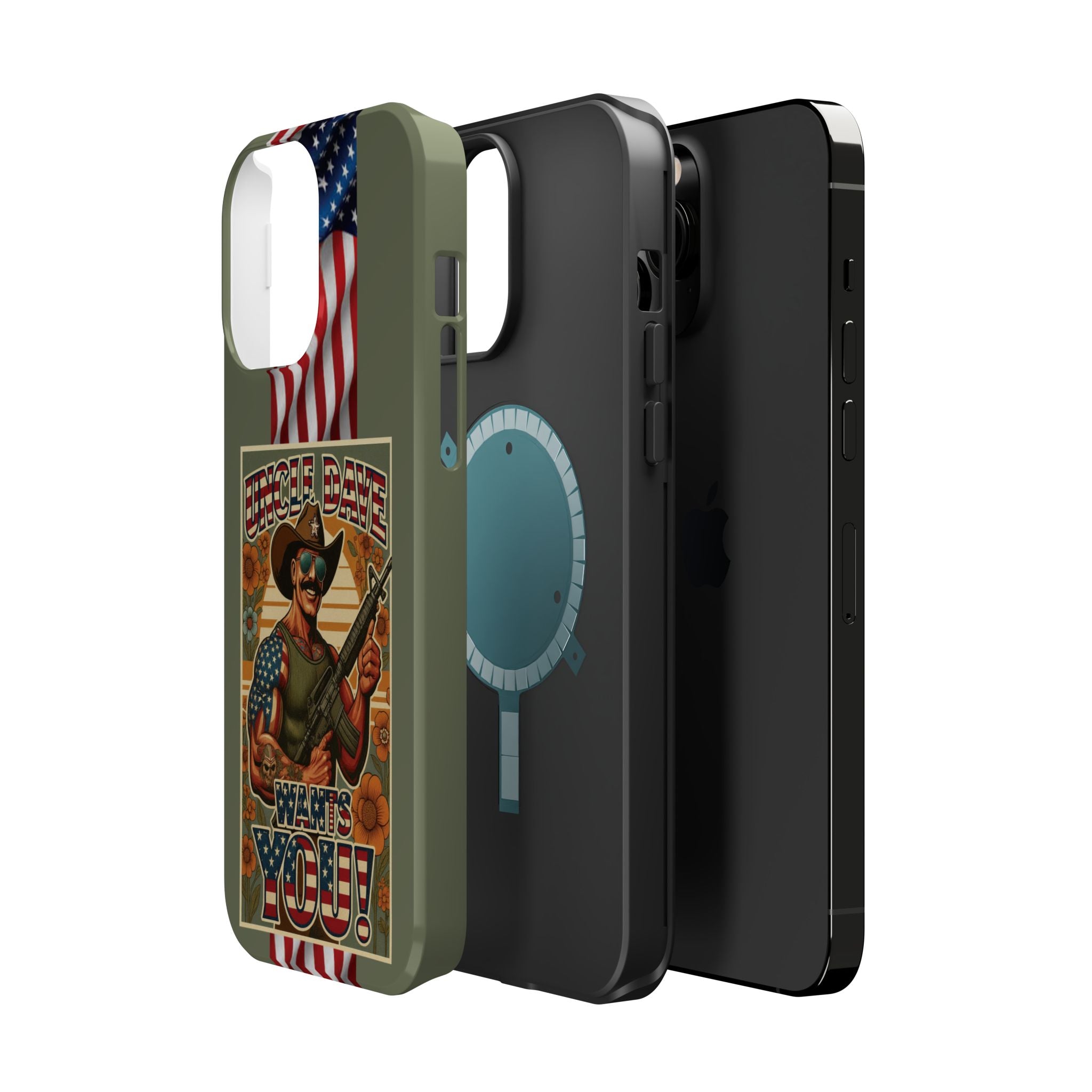 Uncle Dave Wants You! - Magnetic Impact‑Resistant Phone Case  iPhone 13-17 / Samsung S26  MagSafe Compatible