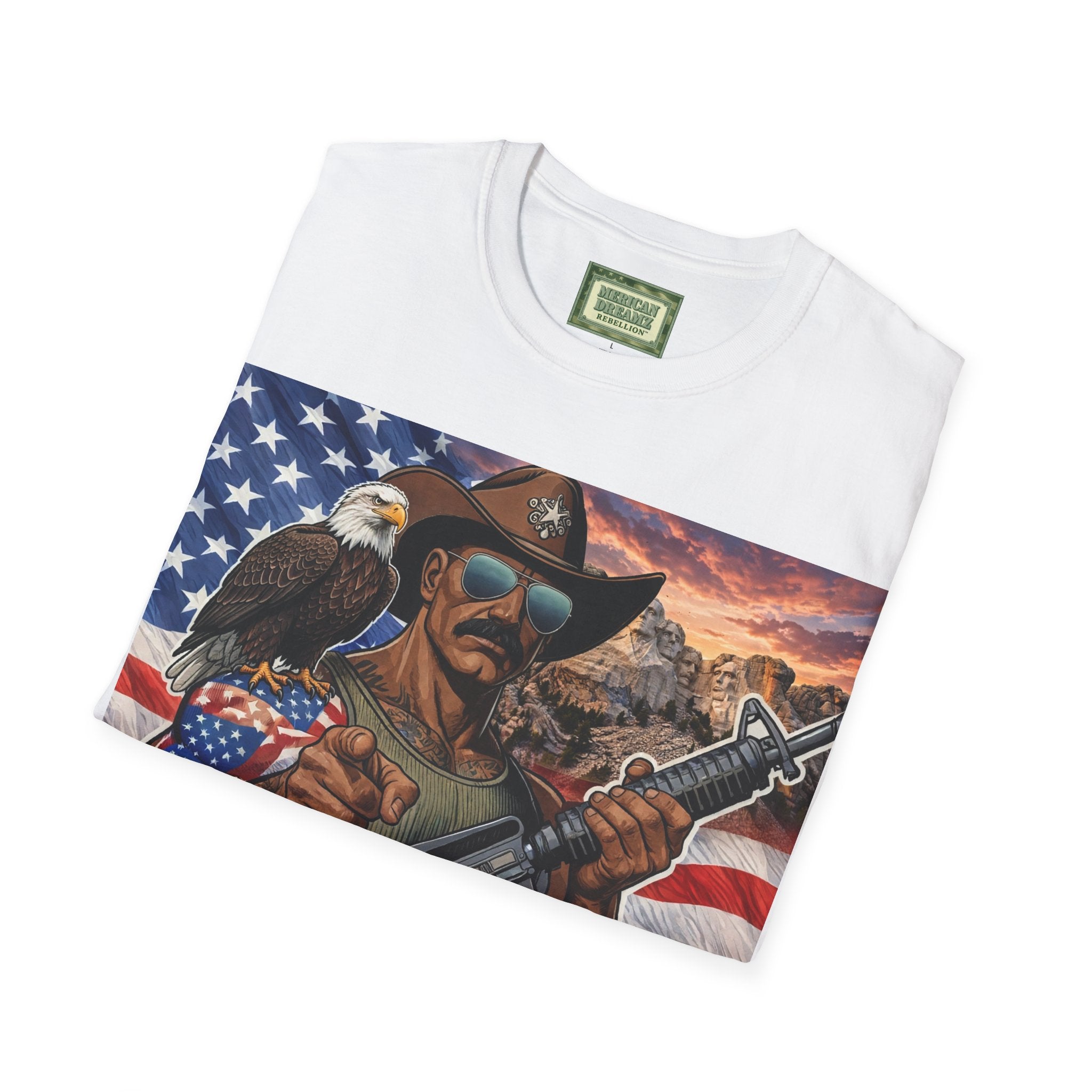 MERICAN UNCLE - Graphic T-Shirt - MERICAN Pride - 5