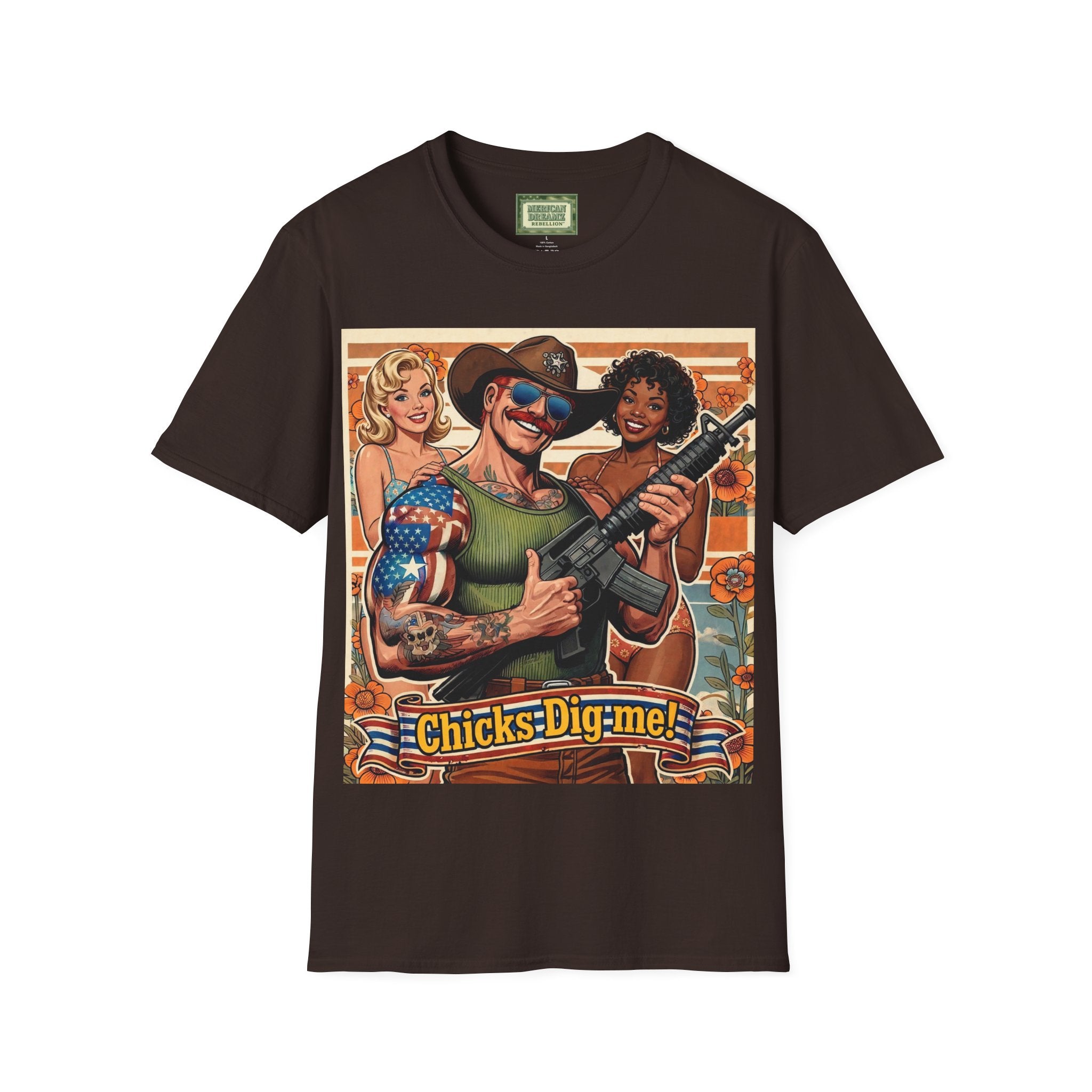 MERICAN UNCLE - Graphic T-Shirt - Ladies' Man - 4