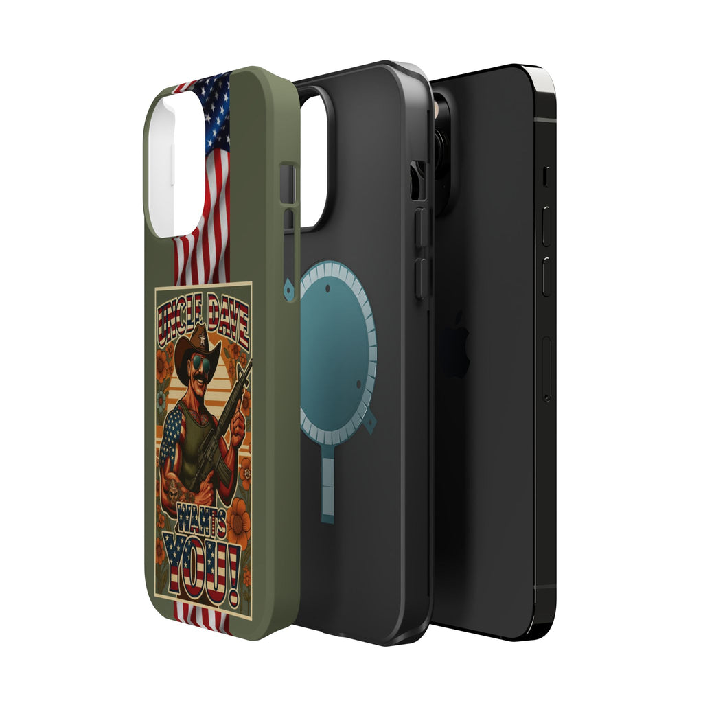 Uncle Dave Wants You! - Magnetic Impact‑Resistant Phone Case  iPhone 13-17 / Samsung S26  MagSafe Compatible