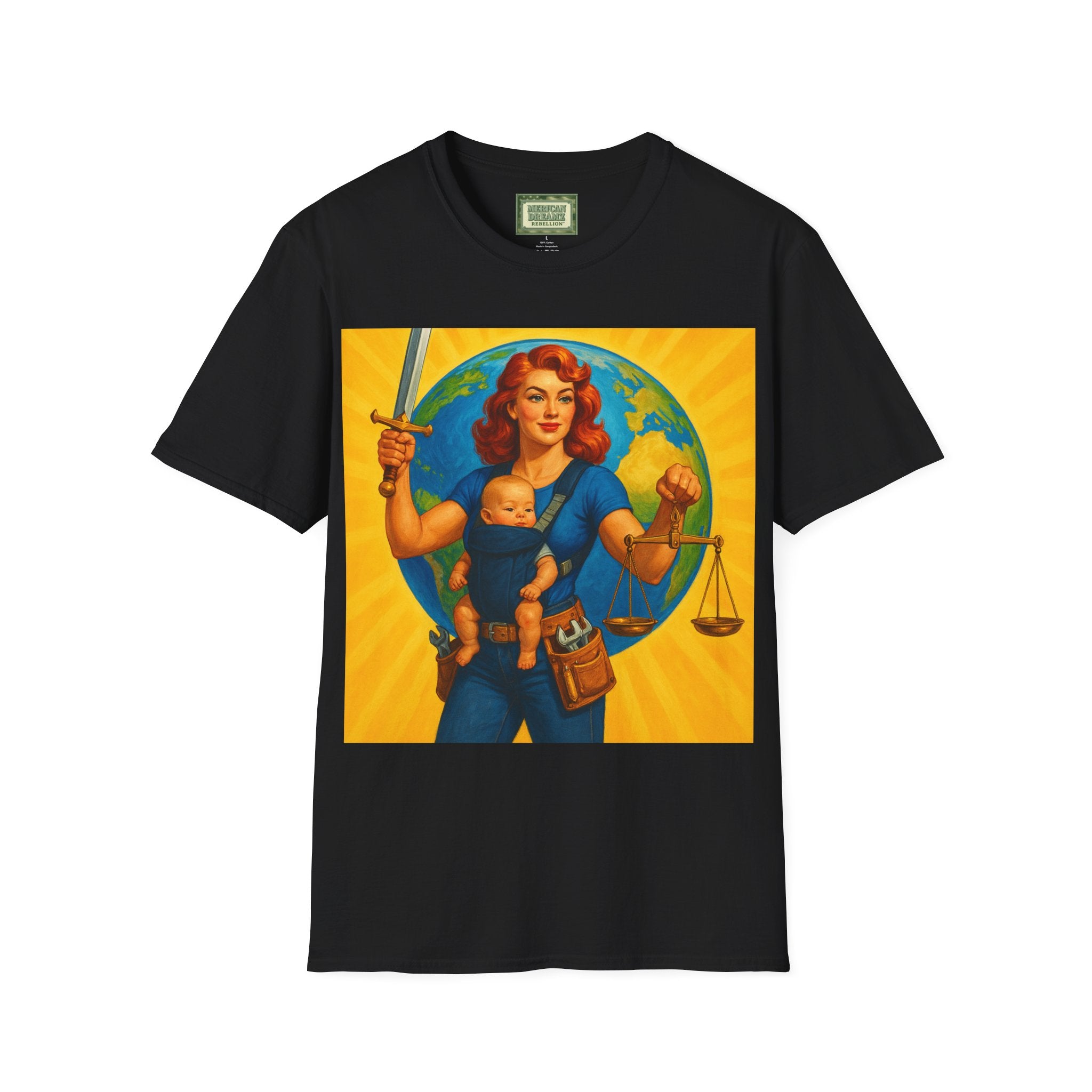Super Momz T‑Shirt – Motherhood Super Hero Graphic Tee -2