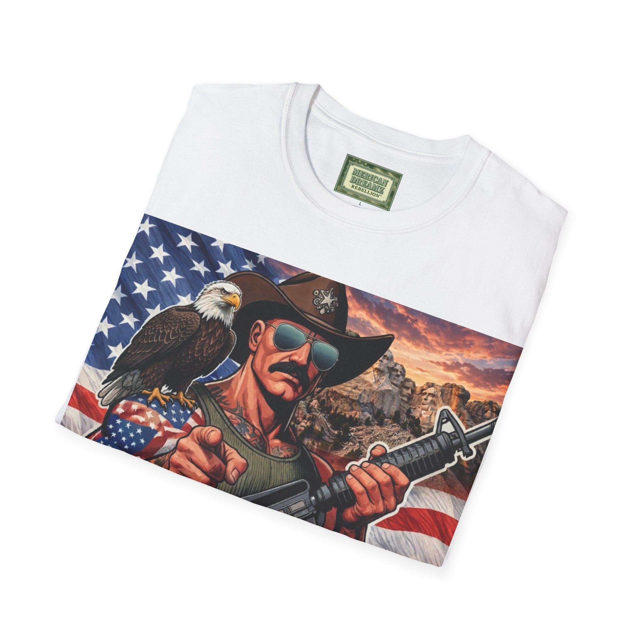 MERICAN UNCLE - Graphic T-Shirt - MERICAN Pride - 1