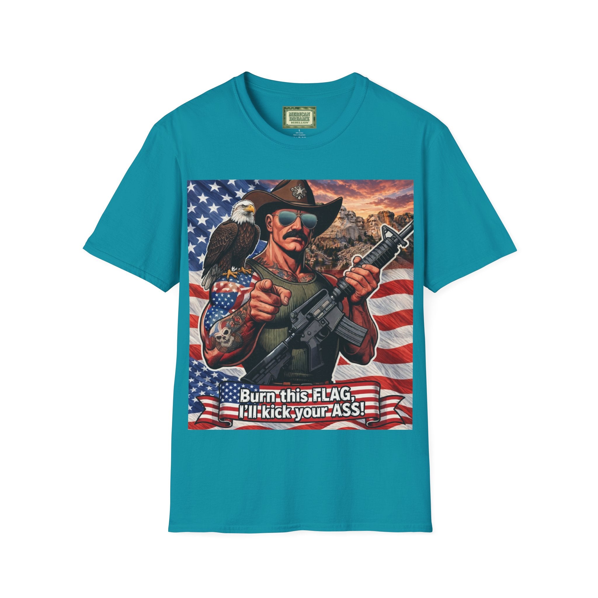 MERICAN UNCLE - Graphic T-Shirt - MERICAN Pride - 1