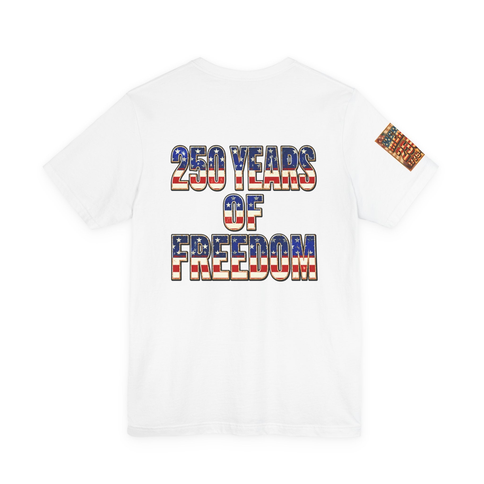 MERICAN DREAMZ REBELLION – MERICA 250!!!  Short Sleeve T‑Shirt – 250 Years of Freedom 1776-2026 Graphic Tee-#3