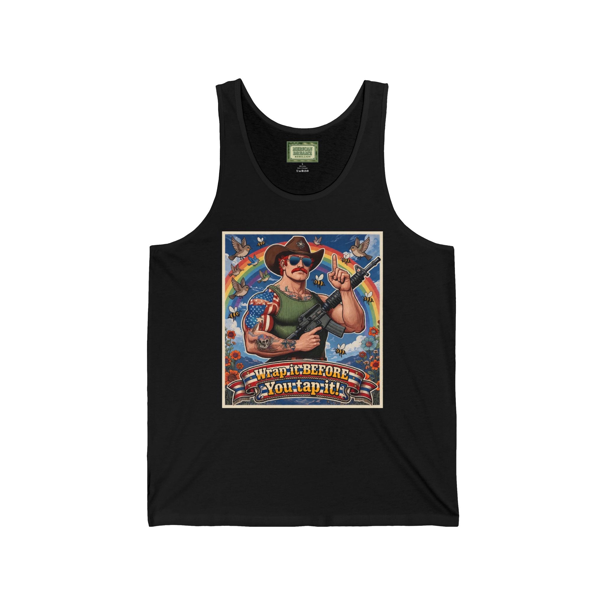 MERICAN UNCLE - Graphic Tank Top - Dating Advice - 4