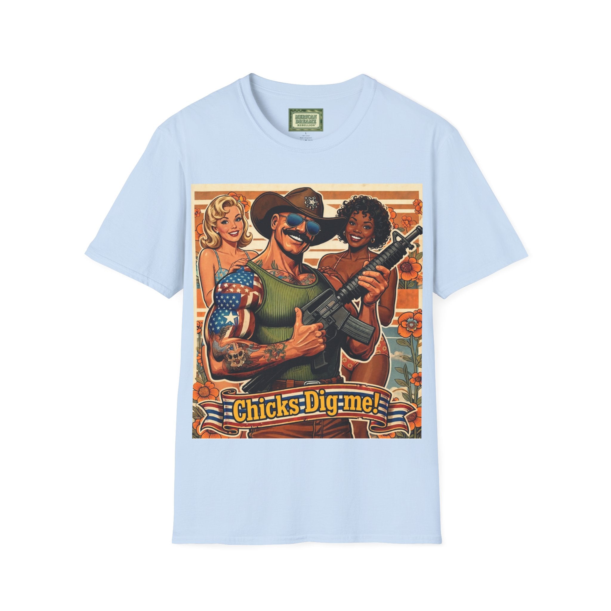 MERICAN UNCLE - Graphic T-Shirt - Lady's Man - 1