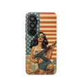 Americana AK-47 Pinup Girl - Magnetic Impact‑Resistant Phone Case  iPhone 13-17 / Samsung S26  MagSafe Compatible