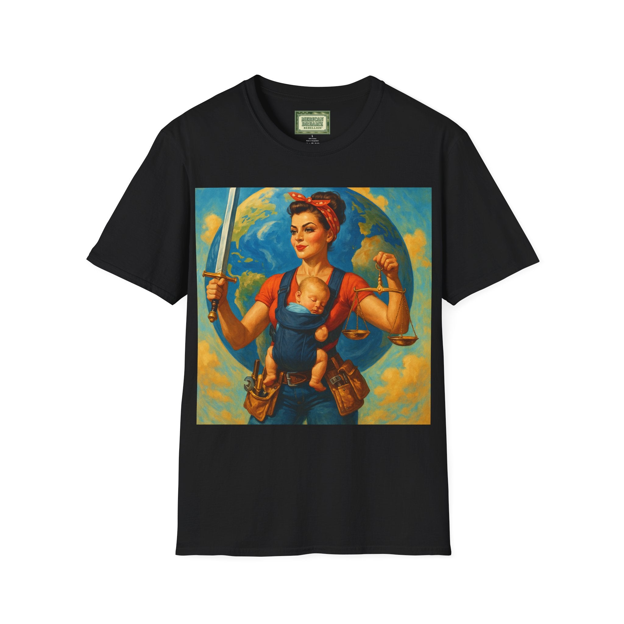 Super Momz T‑Shirt – Motherhood Super Hero Graphic Tee -3