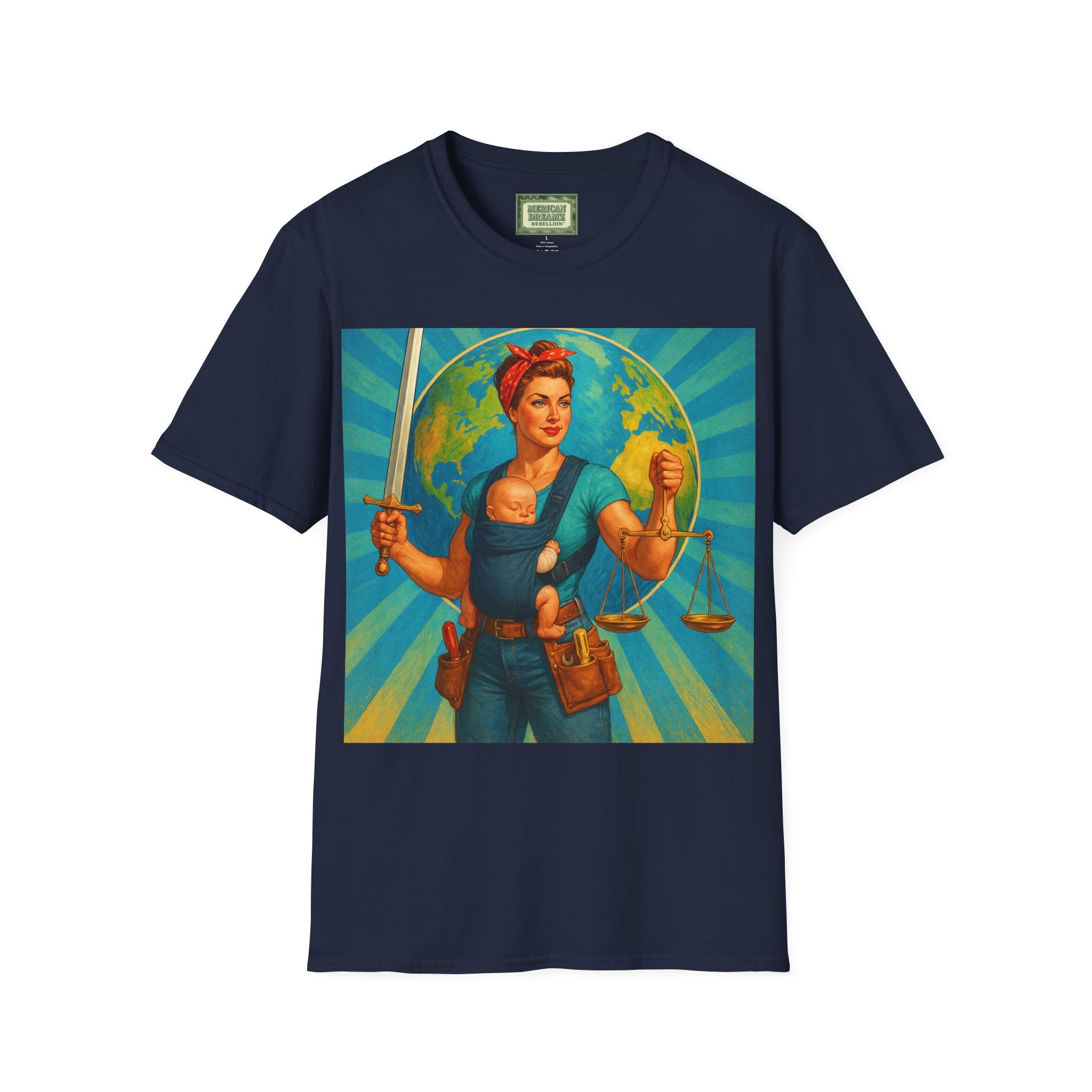 Super Momz T‑Shirt – Motherhood Super Hero Graphic Tee -16