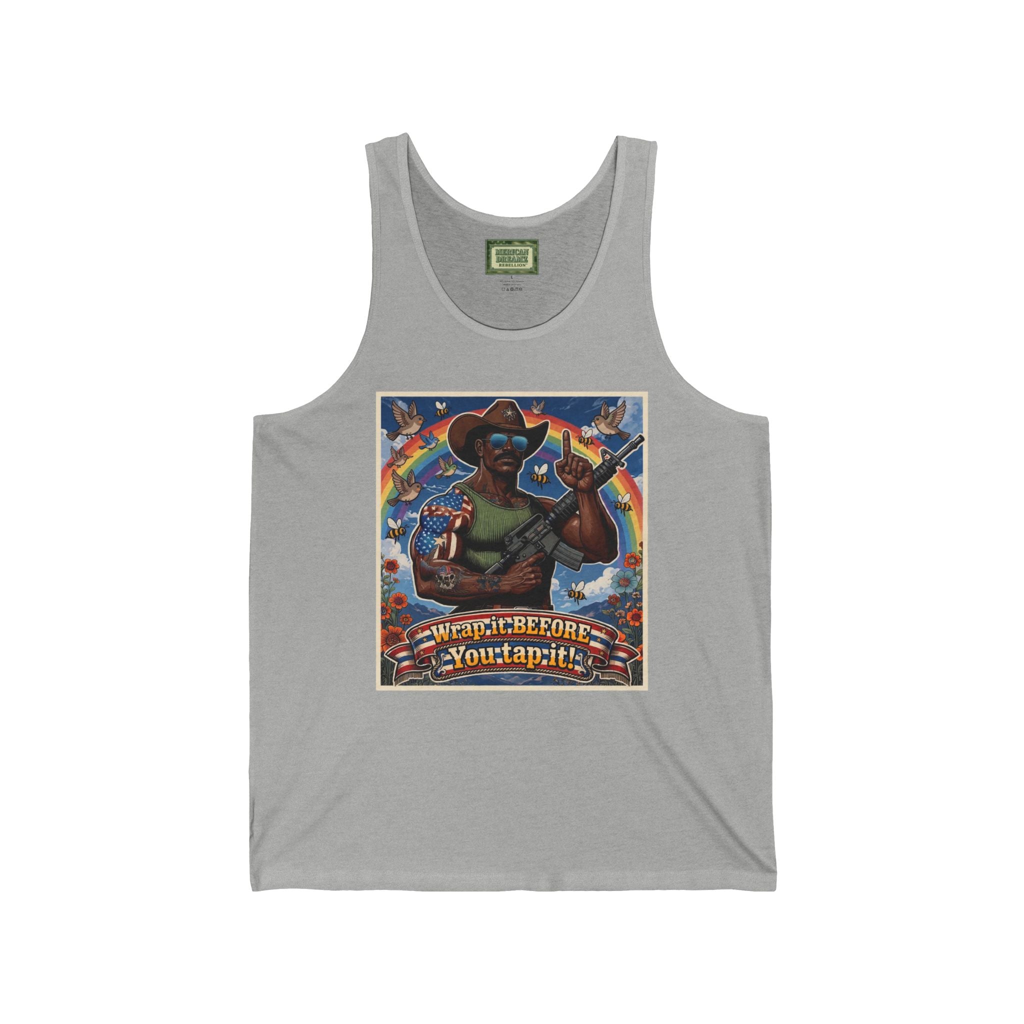 MERICAN UNCLE - Graphic Tank Top - Dating Advice - 2