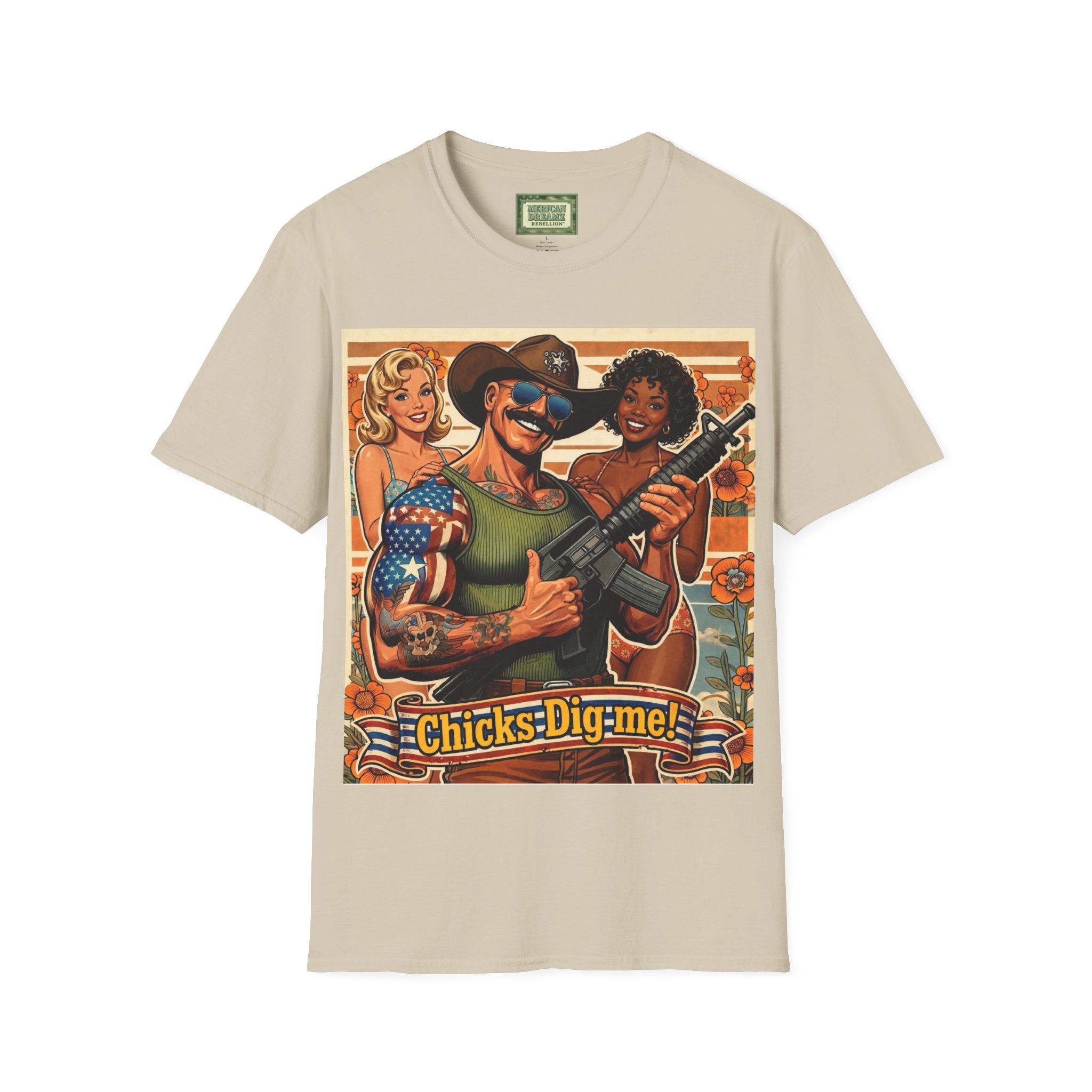 MERICAN UNCLE - Graphic T-Shirt - Ladies' Man - 1