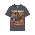 MERICAN UNCLE - Graphic T-Shirt - Mustache Rides - 1