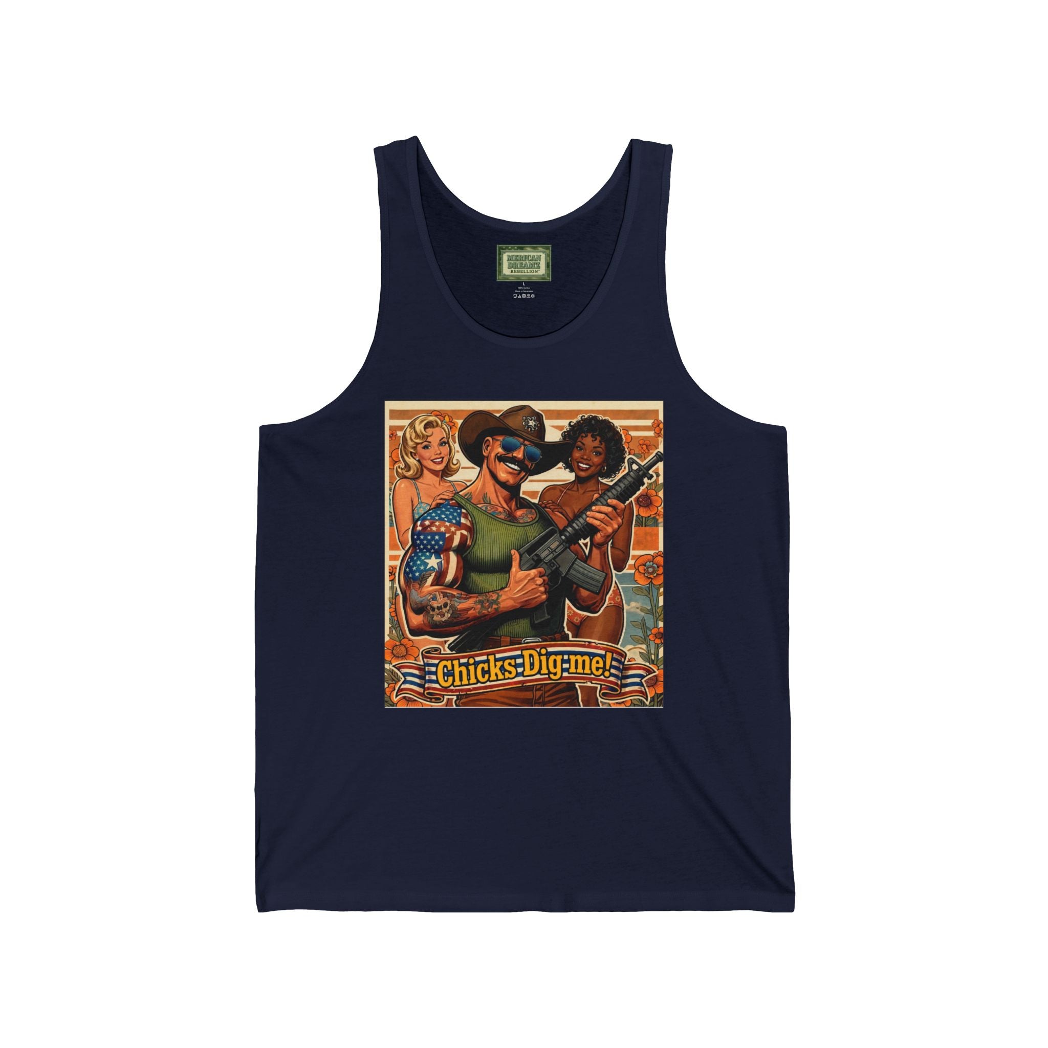 MERICAN UNCLE - Graphic Tank Top - Ladies' Man - 1