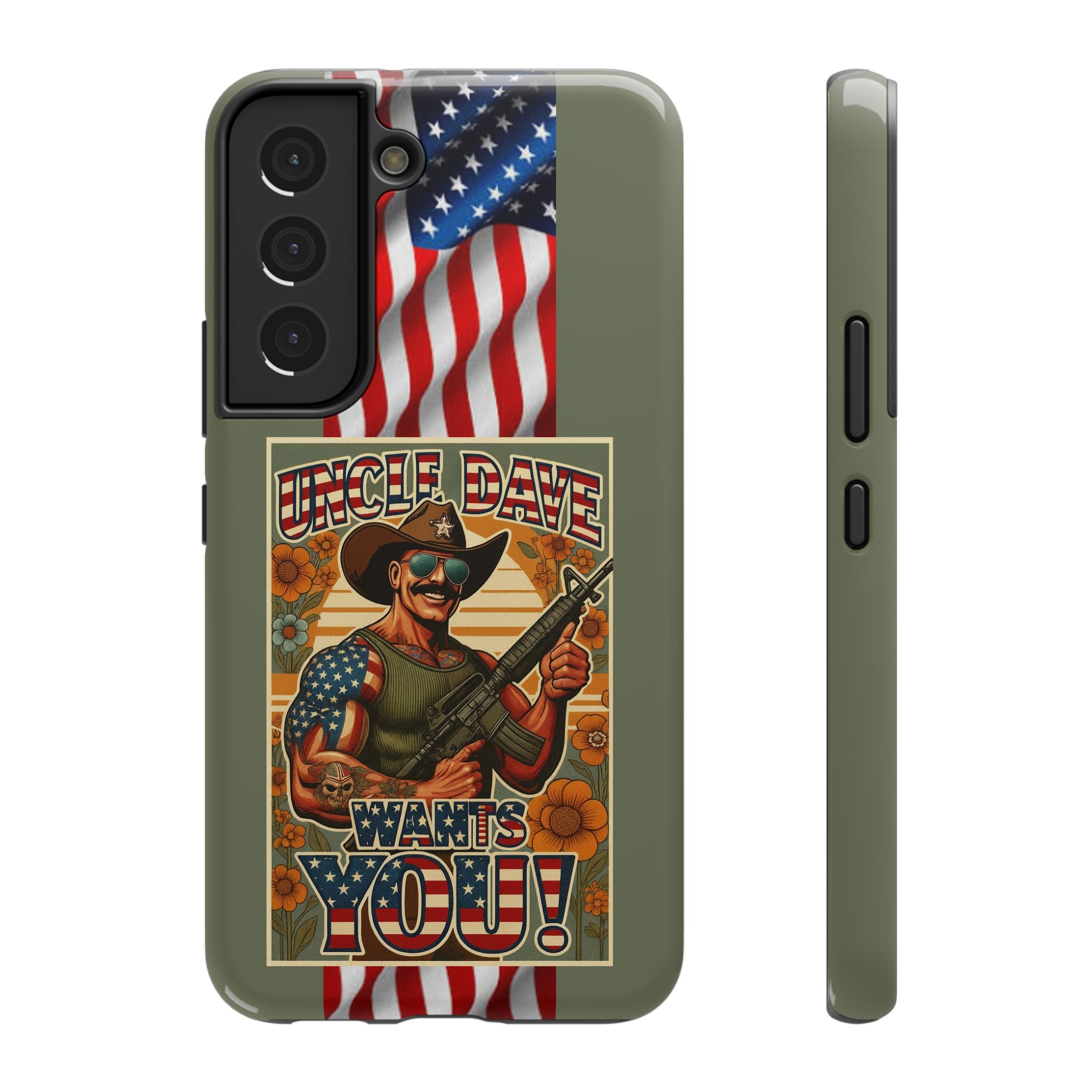Uncle Dave Wants You! - Impact‑Resistant Phone Case   Samsung Galaxy Series S22 / S22+ / S22 Ultra - S25 / S25+ / S25 Ultra