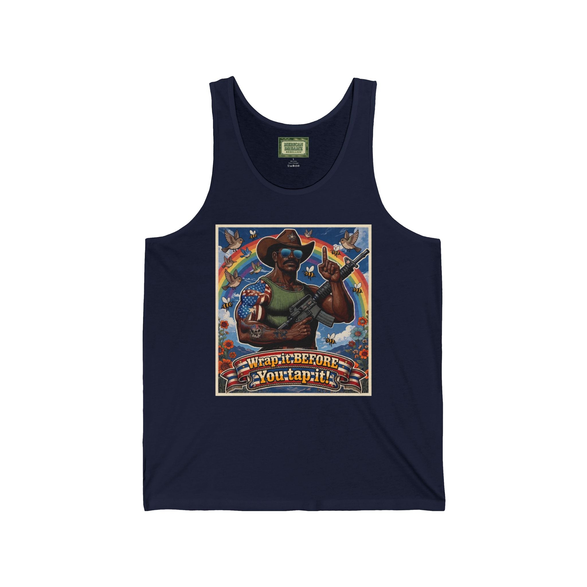 MERICAN UNCLE - Graphic Tank Top - Dating Advice - 2