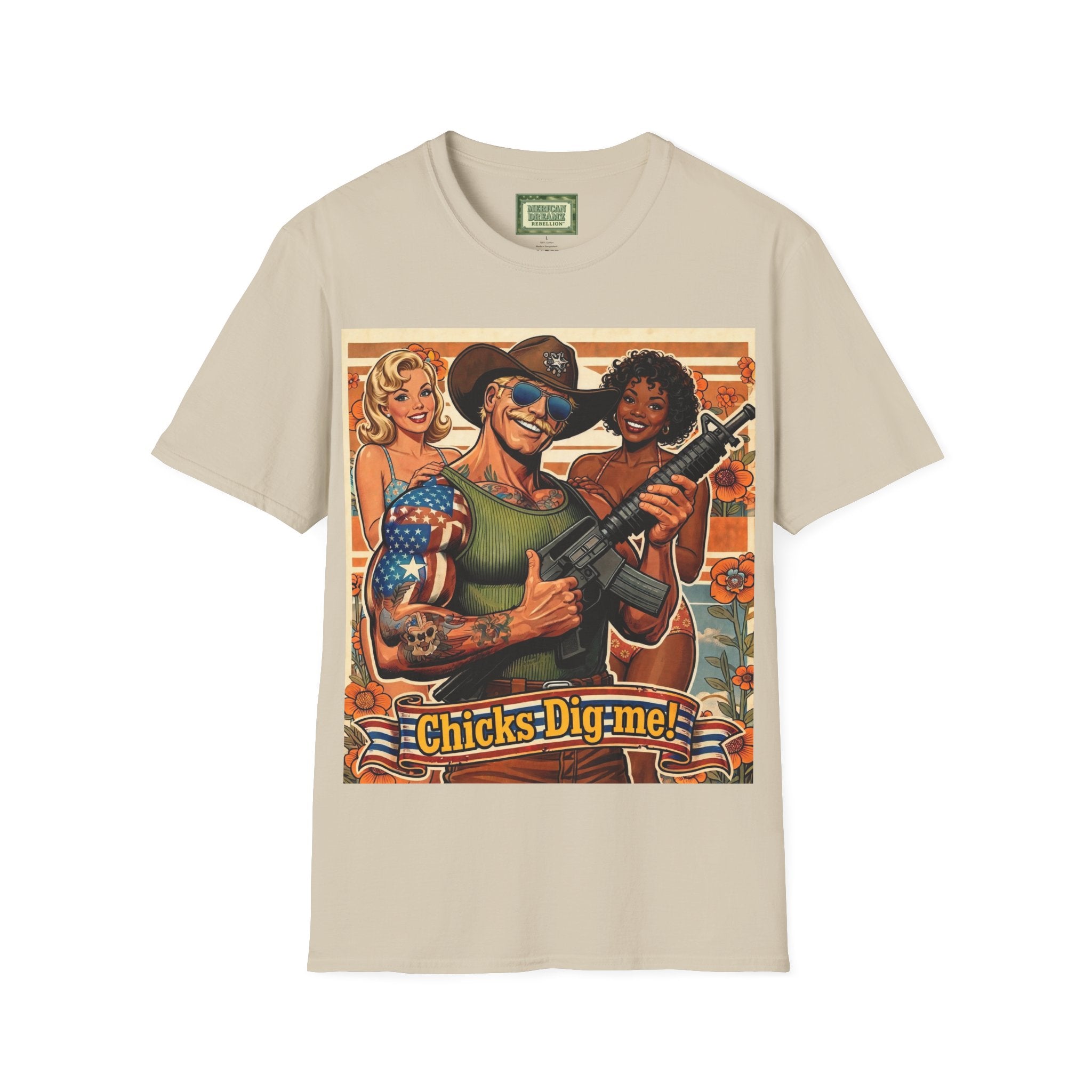 MERICAN UNCLE - Graphic T-Shirt - Lady's Man - 3