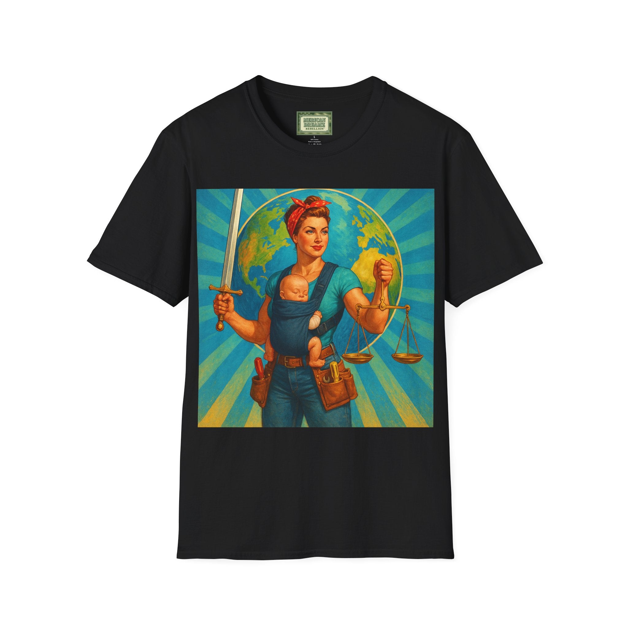 Super Momz T‑Shirt – Motherhood Super Hero Graphic Tee -16