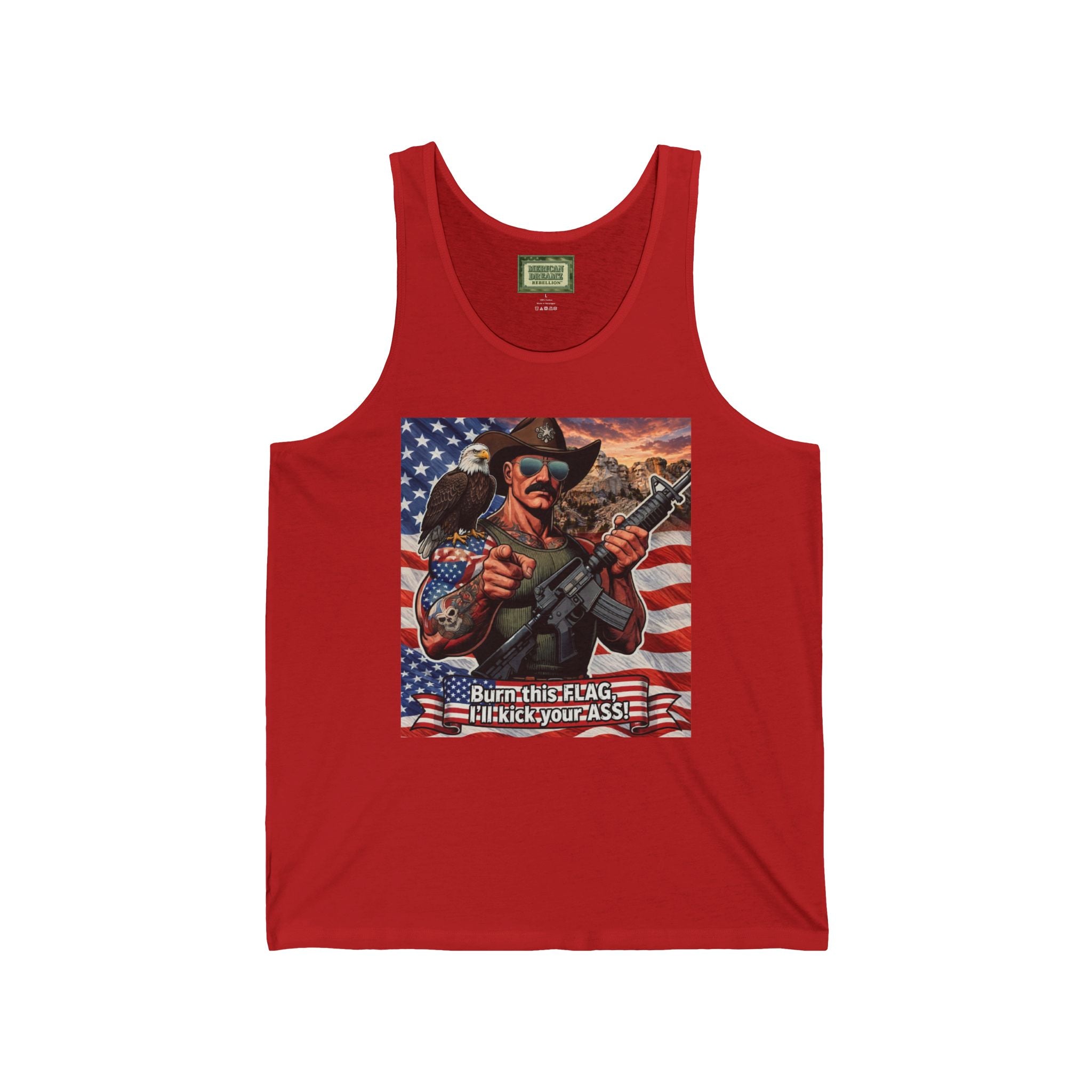 MERICAN UNCLE - Graphic Tank Top - MERICAN Pride - 1