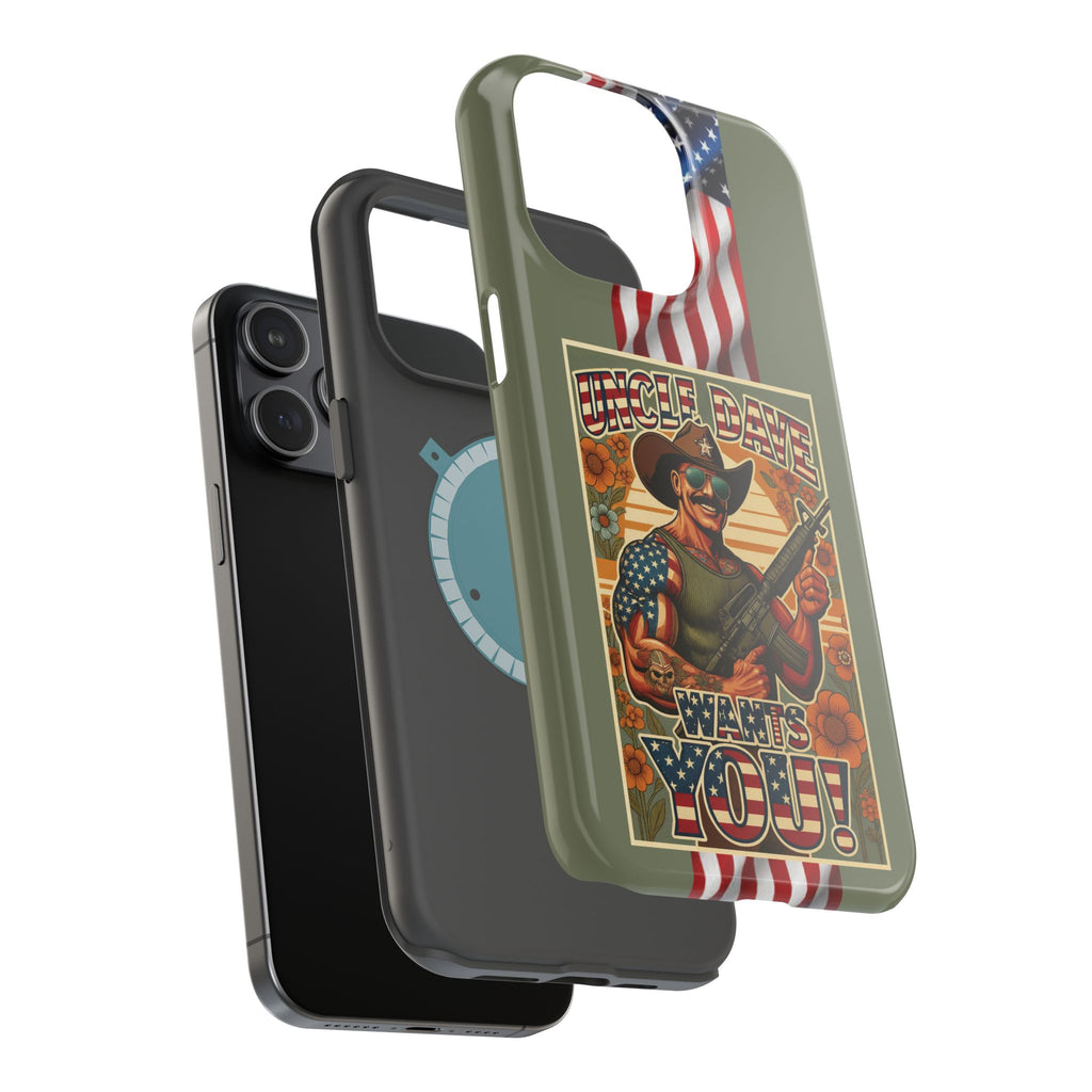 Uncle Dave Wants You! - Magnetic Impact‑Resistant Phone Case  iPhone 13-17 / Samsung S26  MagSafe Compatible