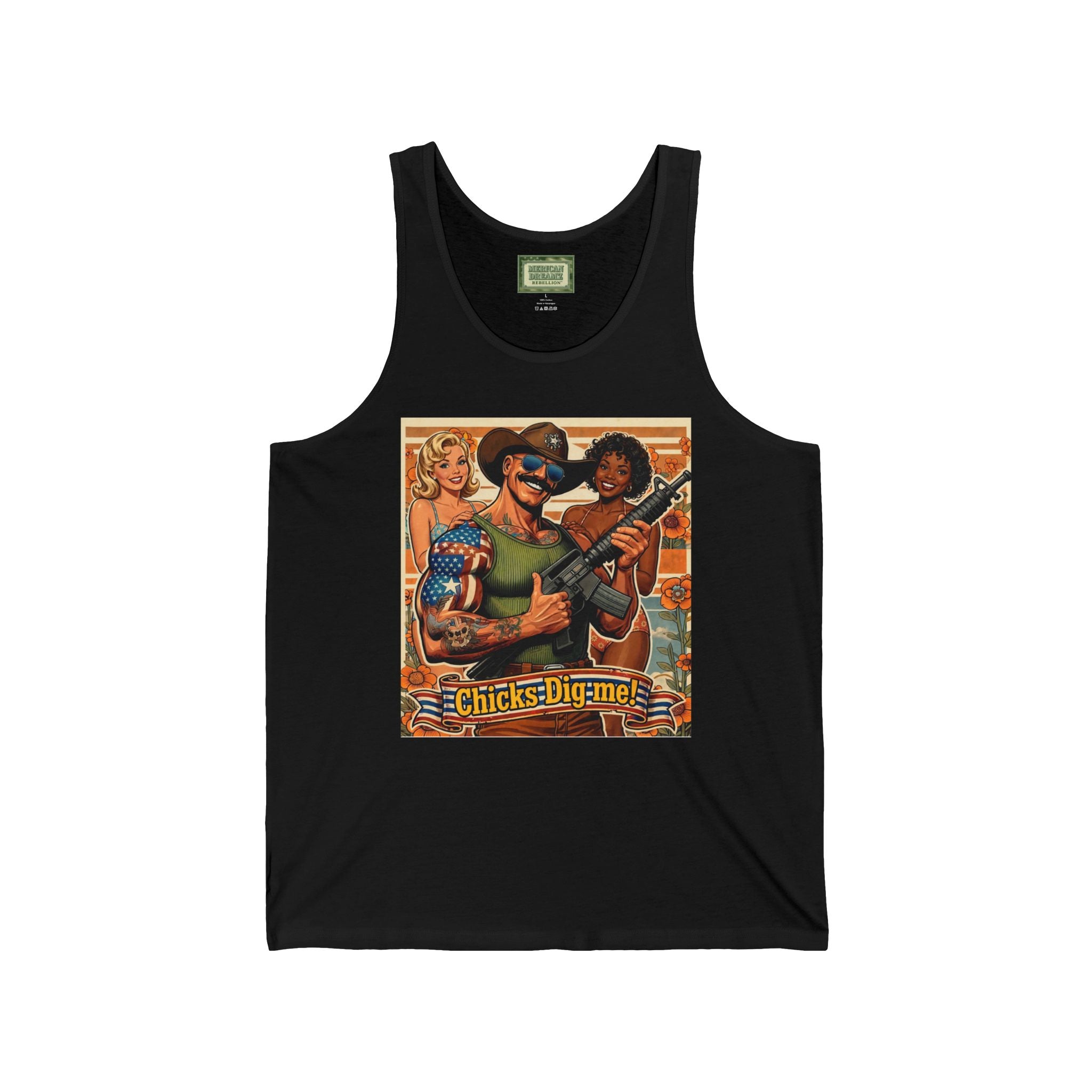 MERICAN UNCLE - Graphic Tank Top - Ladies' Man - 1