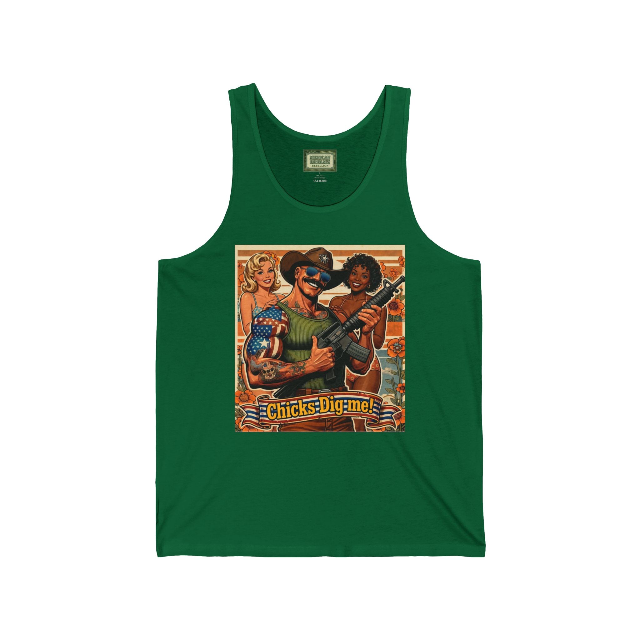 MERICAN UNCLE - Graphic Tank Top - Ladies' Man - 1