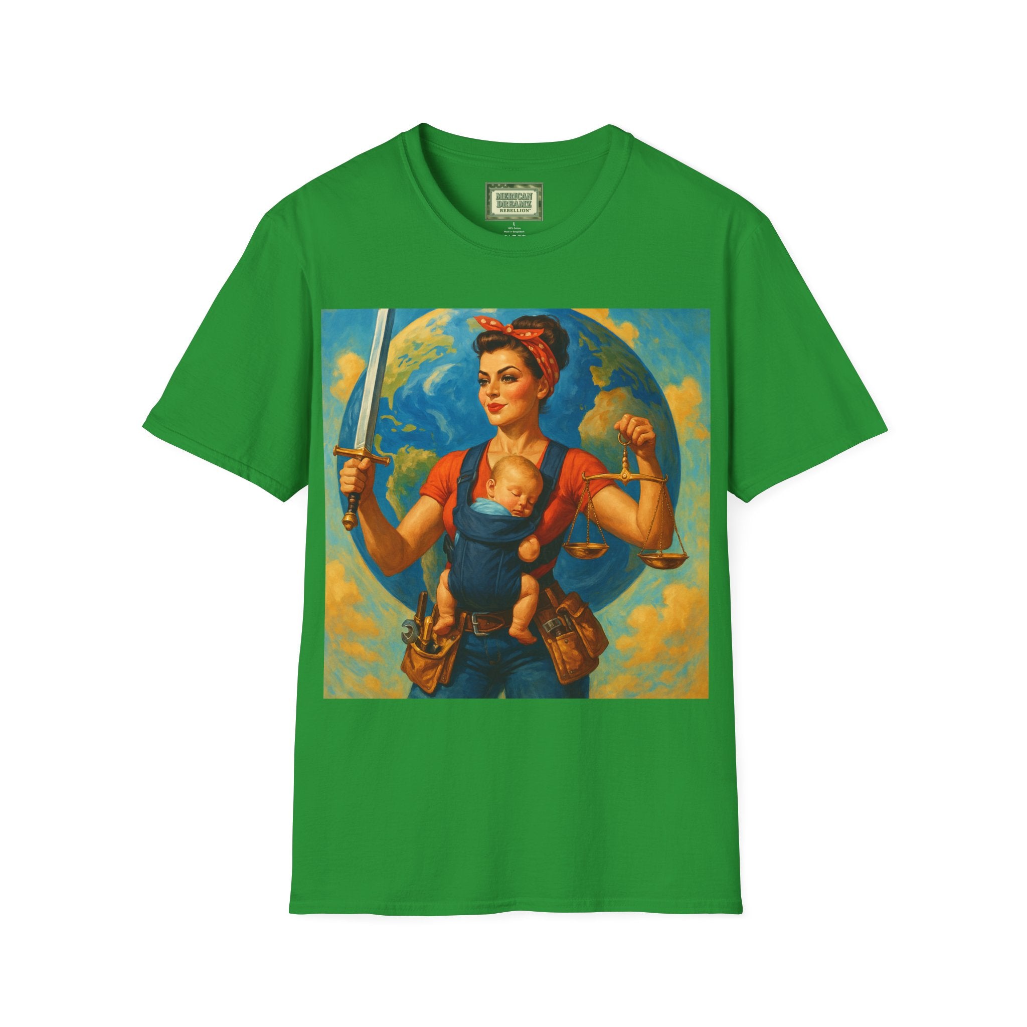 Super Momz T‑Shirt – Motherhood Super Hero Graphic Tee -3