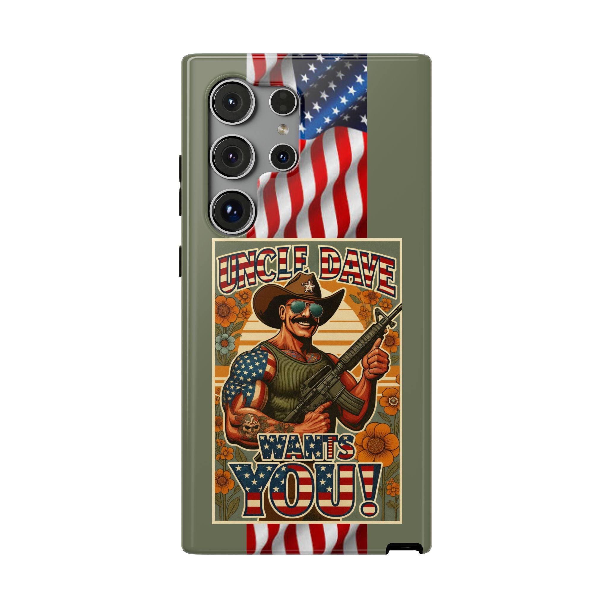 Uncle Dave Wants You! - Impact‑Resistant Phone Case   Samsung Galaxy Series S22 / S22+ / S22 Ultra - S25 / S25+ / S25 Ultra