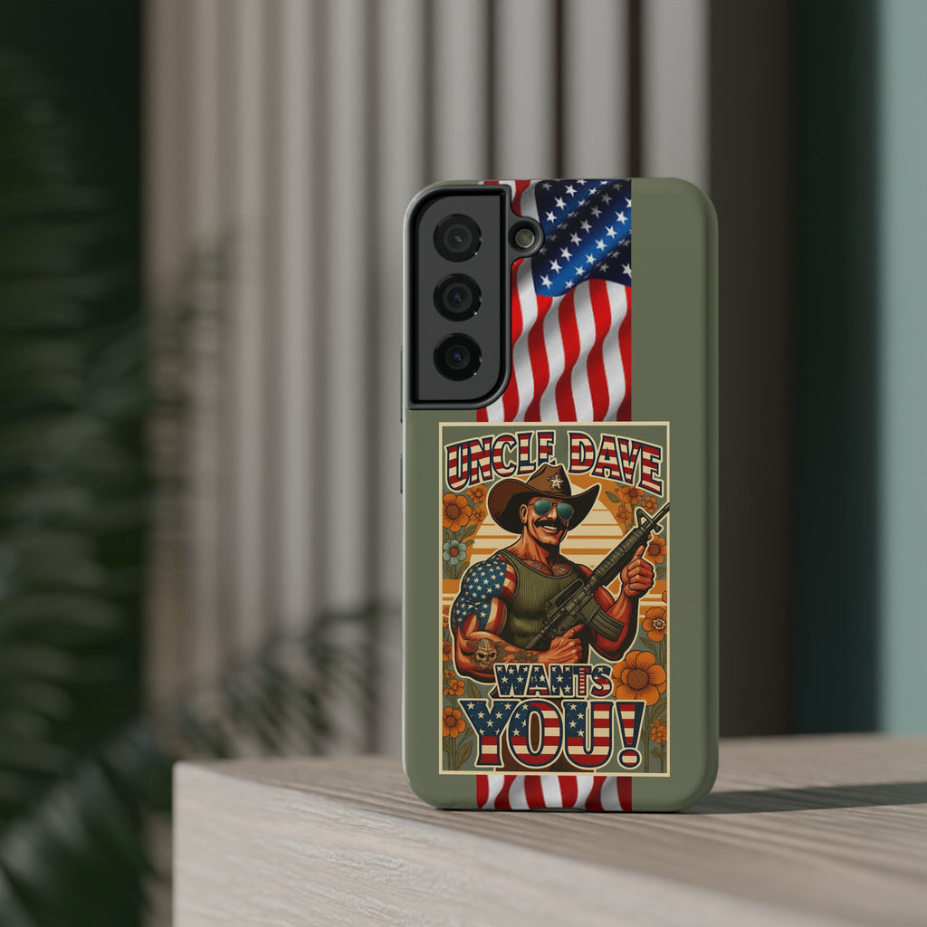 Uncle Dave Wants You! - Impact‑Resistant Phone Case   Samsung Galaxy Series S22 / S22+ / S22 Ultra - S25 / S25+ / S25 Ultra