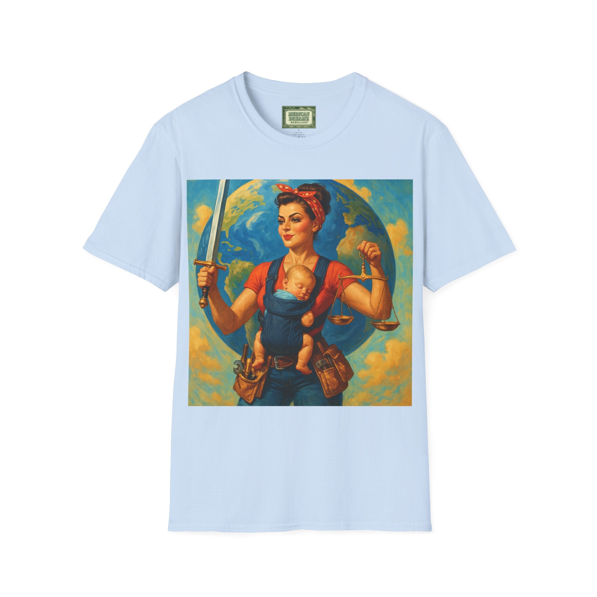 Super Momz T‑Shirt – Motherhood Super Hero Graphic Tee -3
